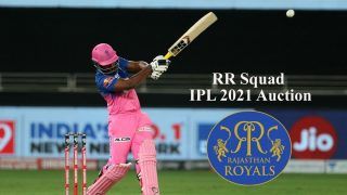IPL 2021 Auction RR Final List Live: Players Bought by Rajasthan Royals And Full Squad